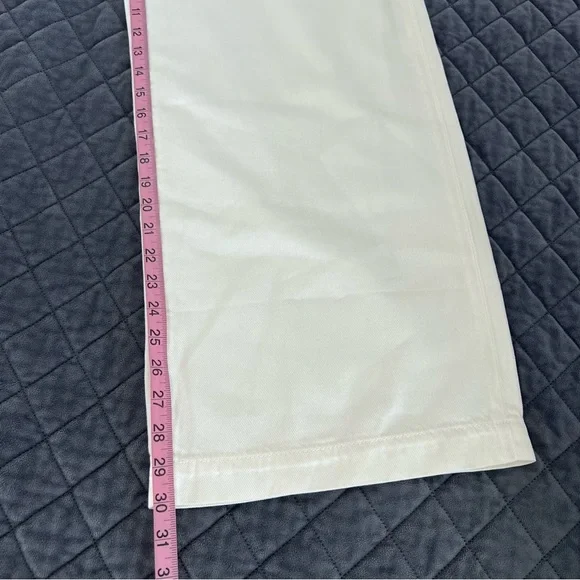 Madewell The Harlow Wide Leg Trouser Jean Size 29 Cream High Rise Relaxed Fit CL - Picture 11 of 14